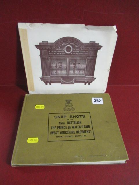 SNAPSHOTS OF THE 15TH BATTALION WEST YOKSHIRE REGIMENT Image