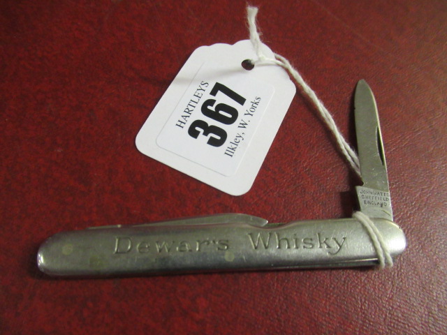 DEWARS WHISKY PEN KNIFE Image