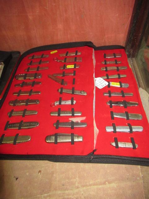 THIRTY STEEL PEN KNIVES Image