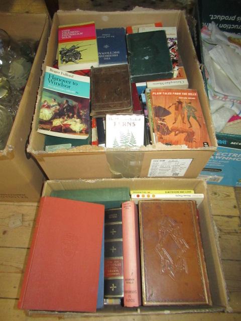 TWO BOXES OF BOOKS Image