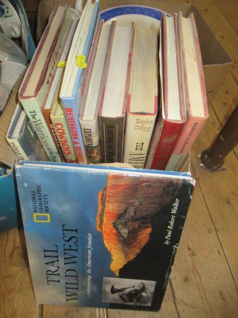 BOX OF NATIVE AMERICAN REFERENCE BOOKS Image