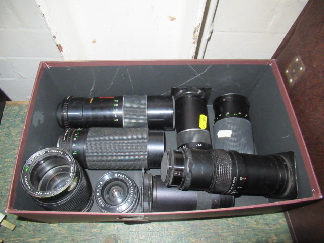 EIGHT CAMERA LENSES Image