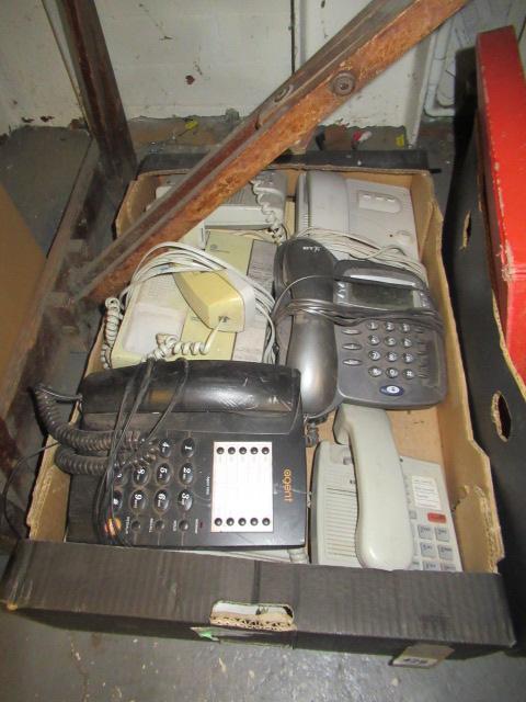 BOX OF TELEPHONES Image