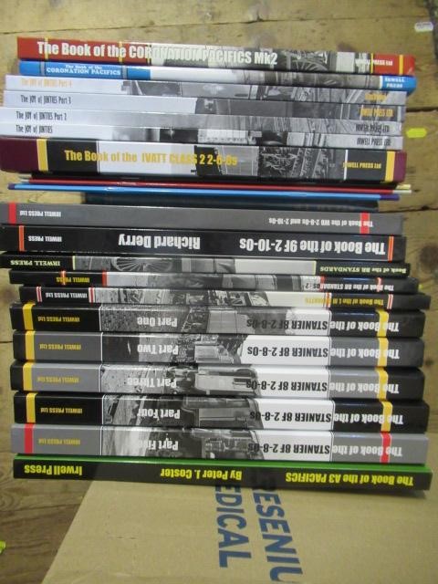 FIVE BOXES OF RAILWAY BOOKS Image