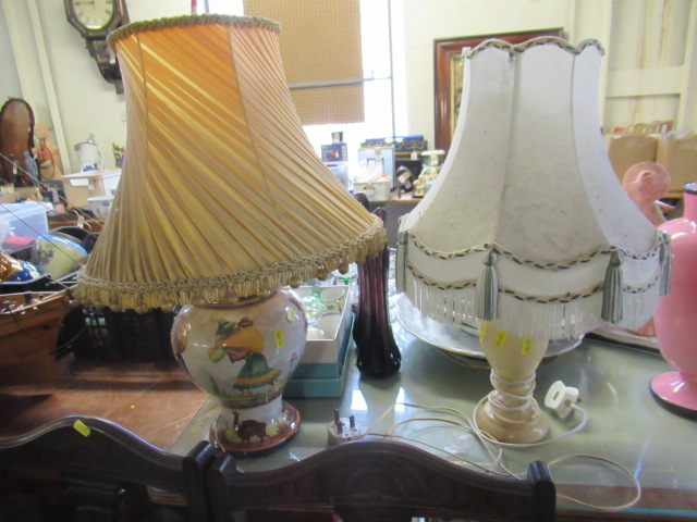 TWO TABLE LAMPS Image