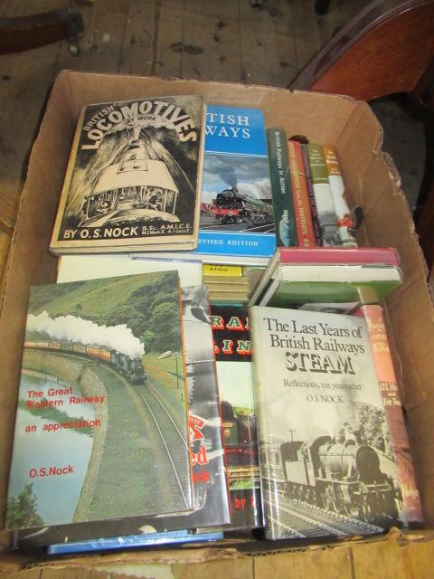 BOX OF RAILWAY BOOKS Image