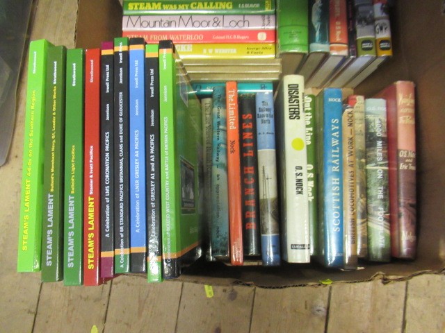 BOX OF RAILWAY BOOKS Image