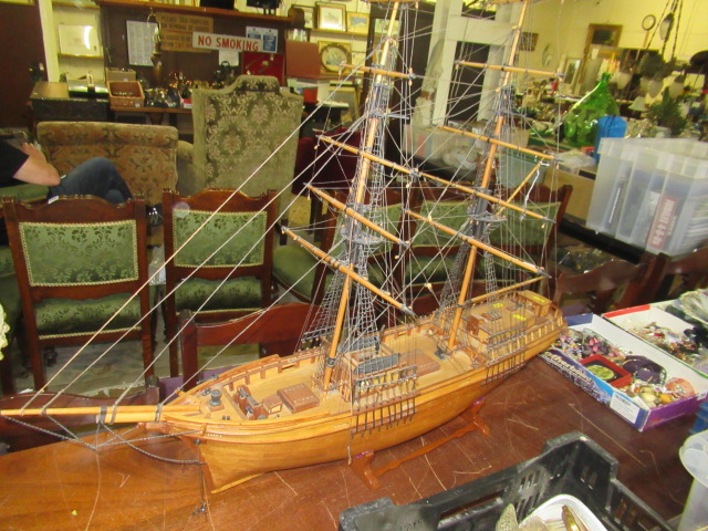 LARGE WOODEN GALLEON Image
