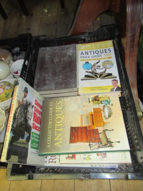 BOX OF BOOKS ON ANTIQUES Image
