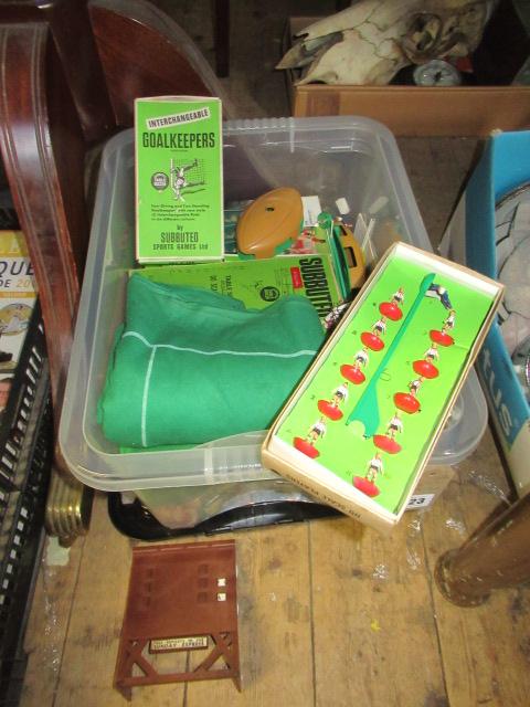 BOX OF SUBBUTEO ITEMS Image