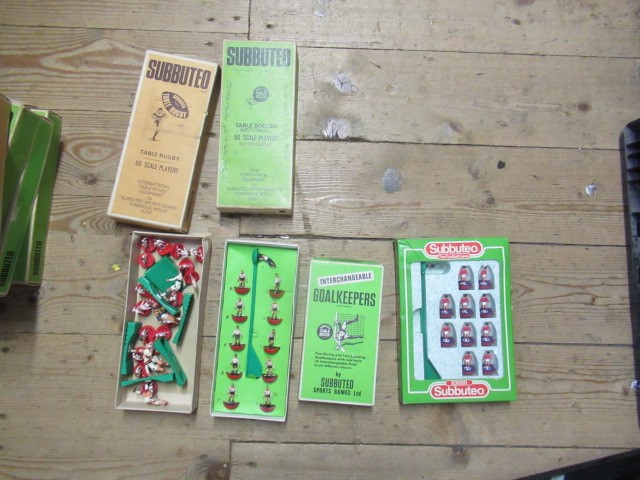 BOX OF SUBBUTEO ITEMS Image