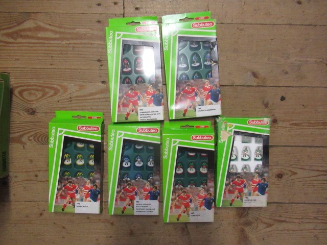 BOX OF SUBBUTEO ITEMS Image