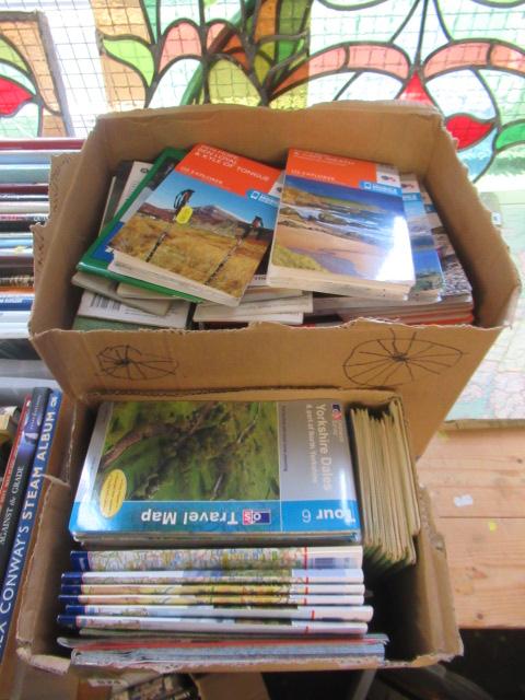 TWO BOXES OF MAPS Image