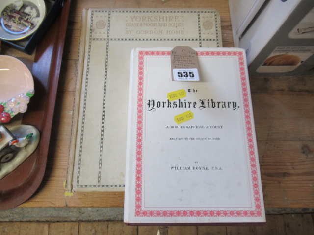YORKSHIRE LIBRARY AND YORKSHIRE COAST AND MOORLAND BOOKS Image