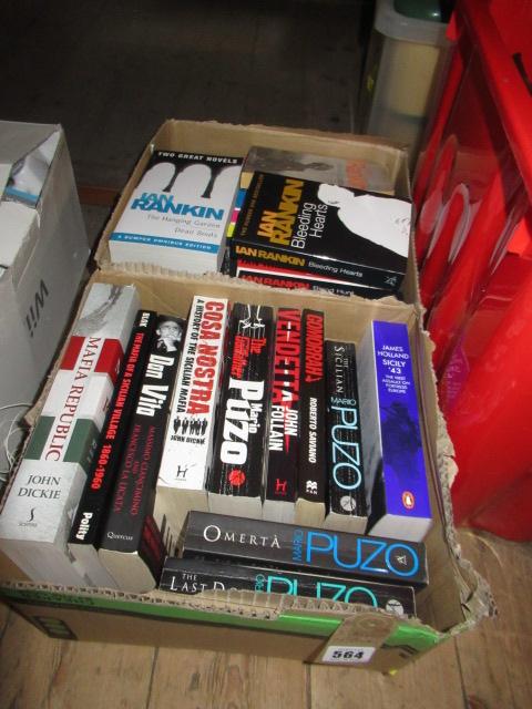 TWO BOXES OF BOOKS Image