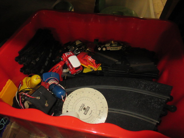 BOX OF SCALEXTRIC Image