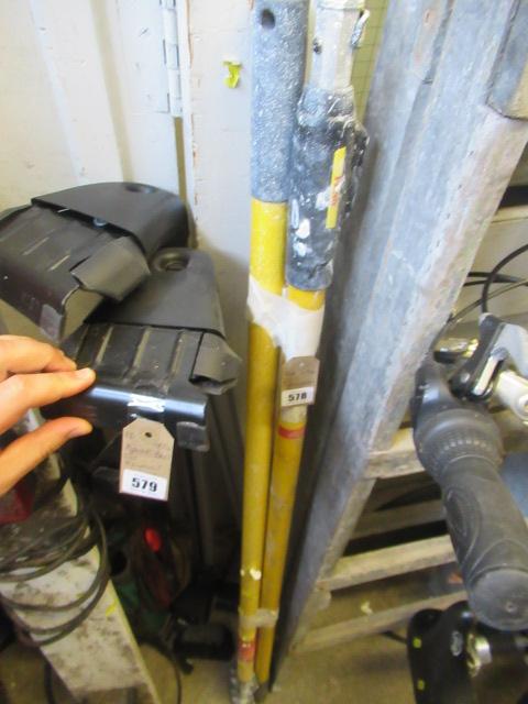 PAIR OF DECORATORS POLES Image