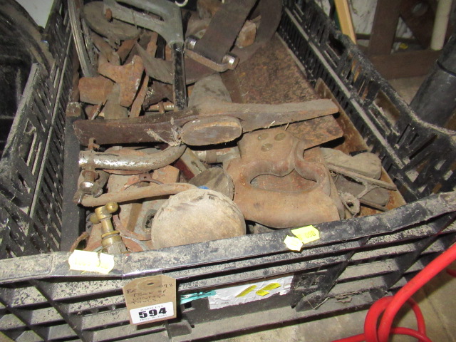 BOX OF VINTAGE TOOLS Image