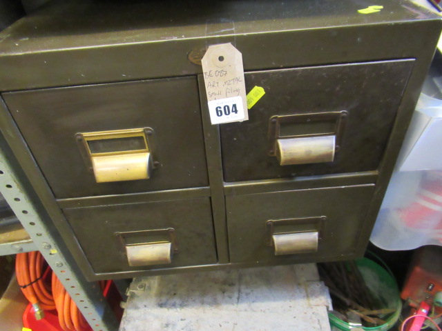 ART METAL SMALL FILING CABINET Image