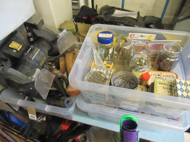 THREE BOXES OF TOOLS INCLUDING A STANLEY PLANE Image