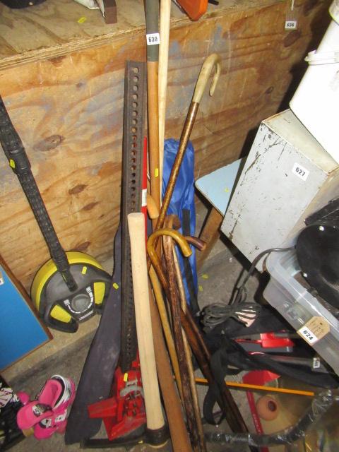 QUANTITY OF TOOLS AND STICKS ETC Image