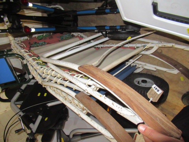 PAIR OF VINTAGE DANISH DESIGN SUN LOUNGERS Image