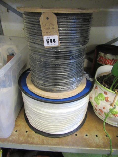 REEL OF YACHT ROPE AND FLEX Image