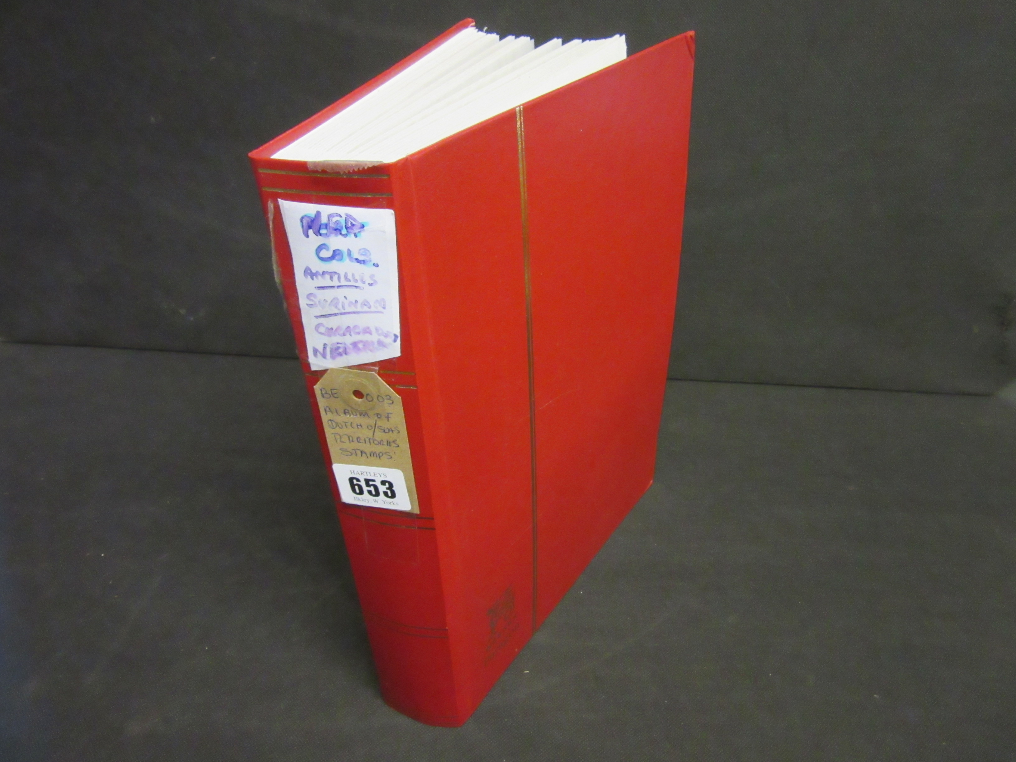 ALBUM OF DUTCH OVERSEAS TERRITORIES STAMPS Image