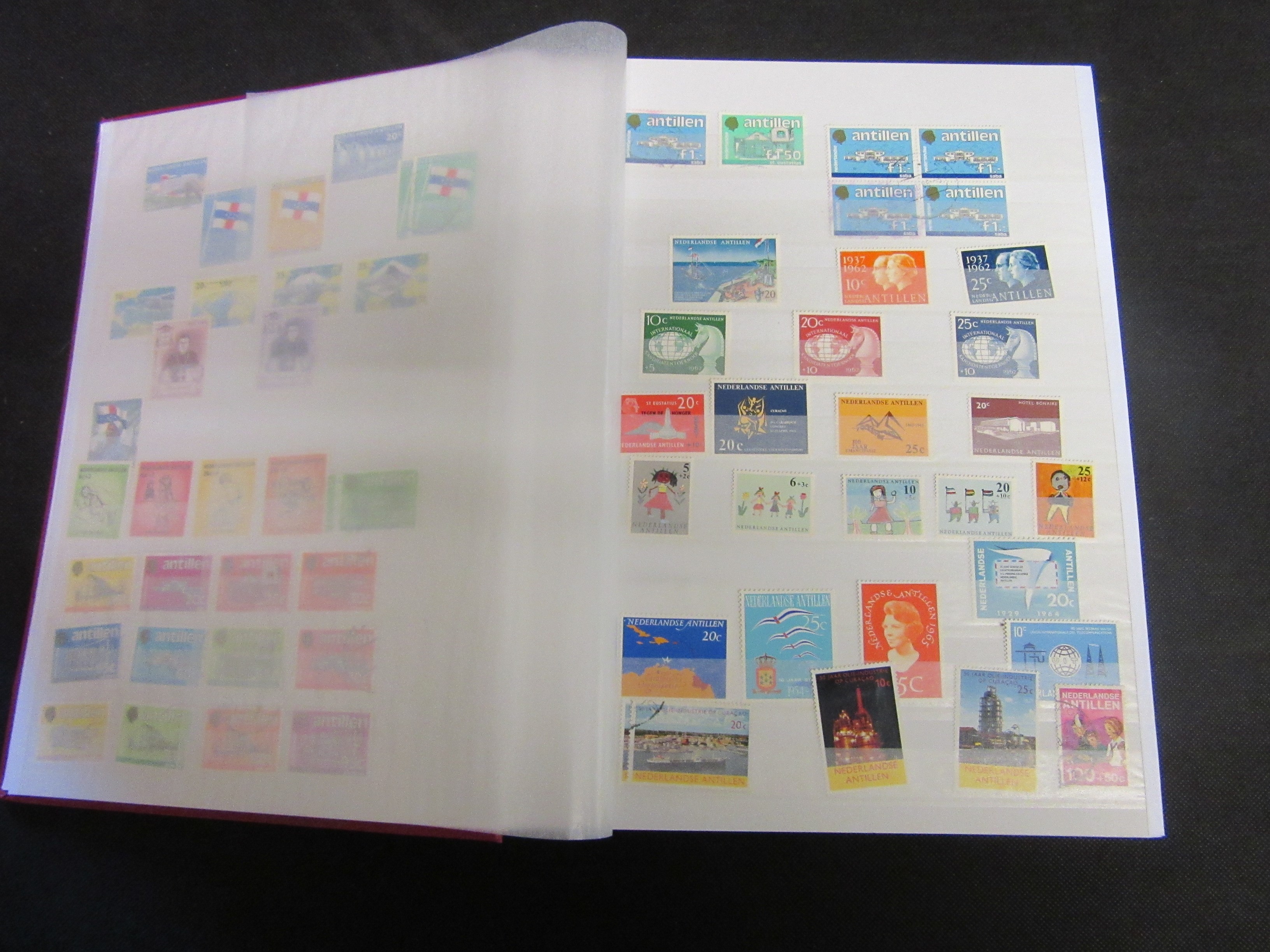 ALBUM OF DUTCH OVERSEAS TERRITORIES STAMPS Image