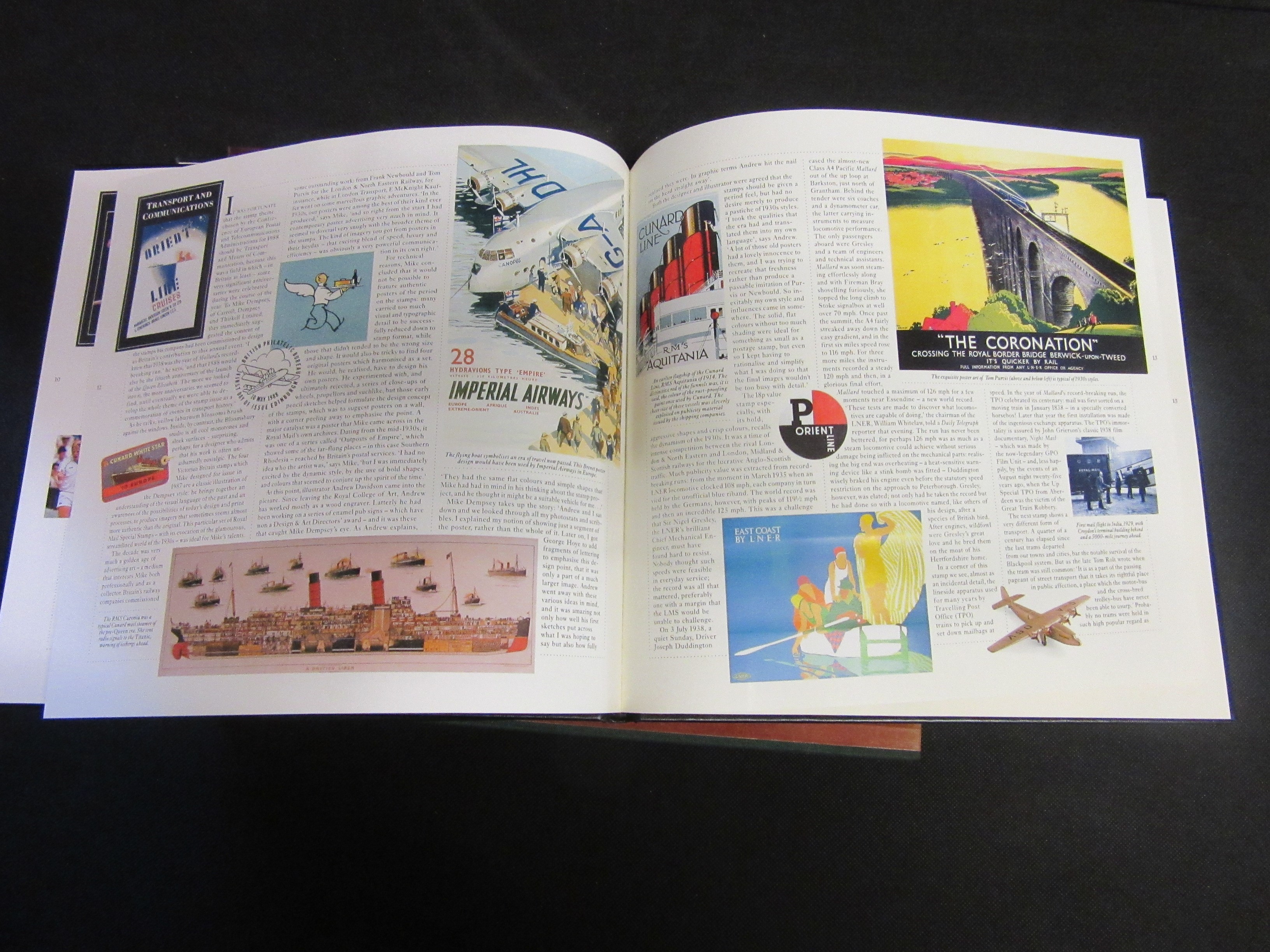 FIVE ROYAL MAIL SPECIAL STAMP ALBUMS 1984-88 Image