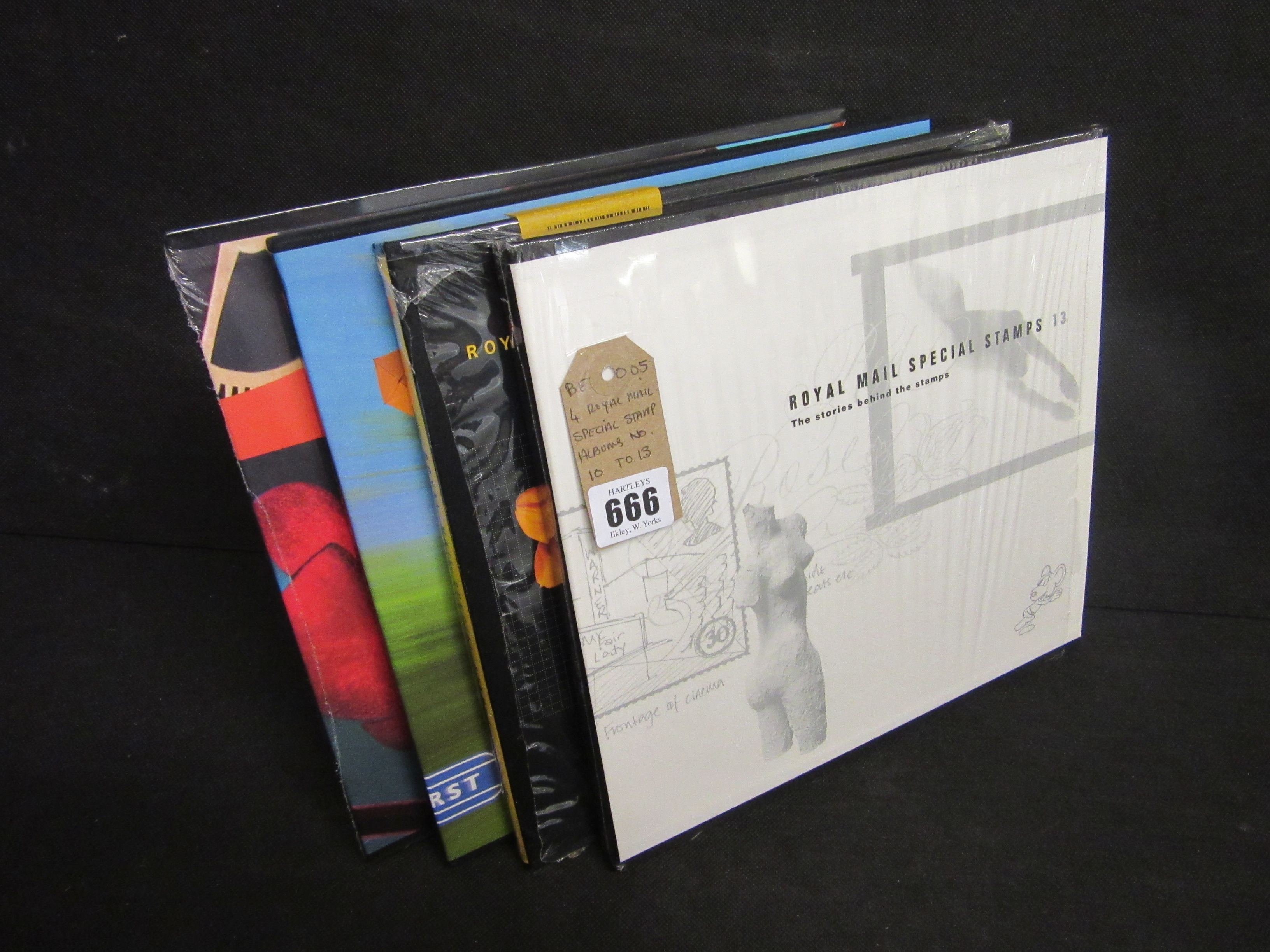 FOUR ROYAL MAIL SPECIAL STAMP ALBUMS NO.10-13 Image