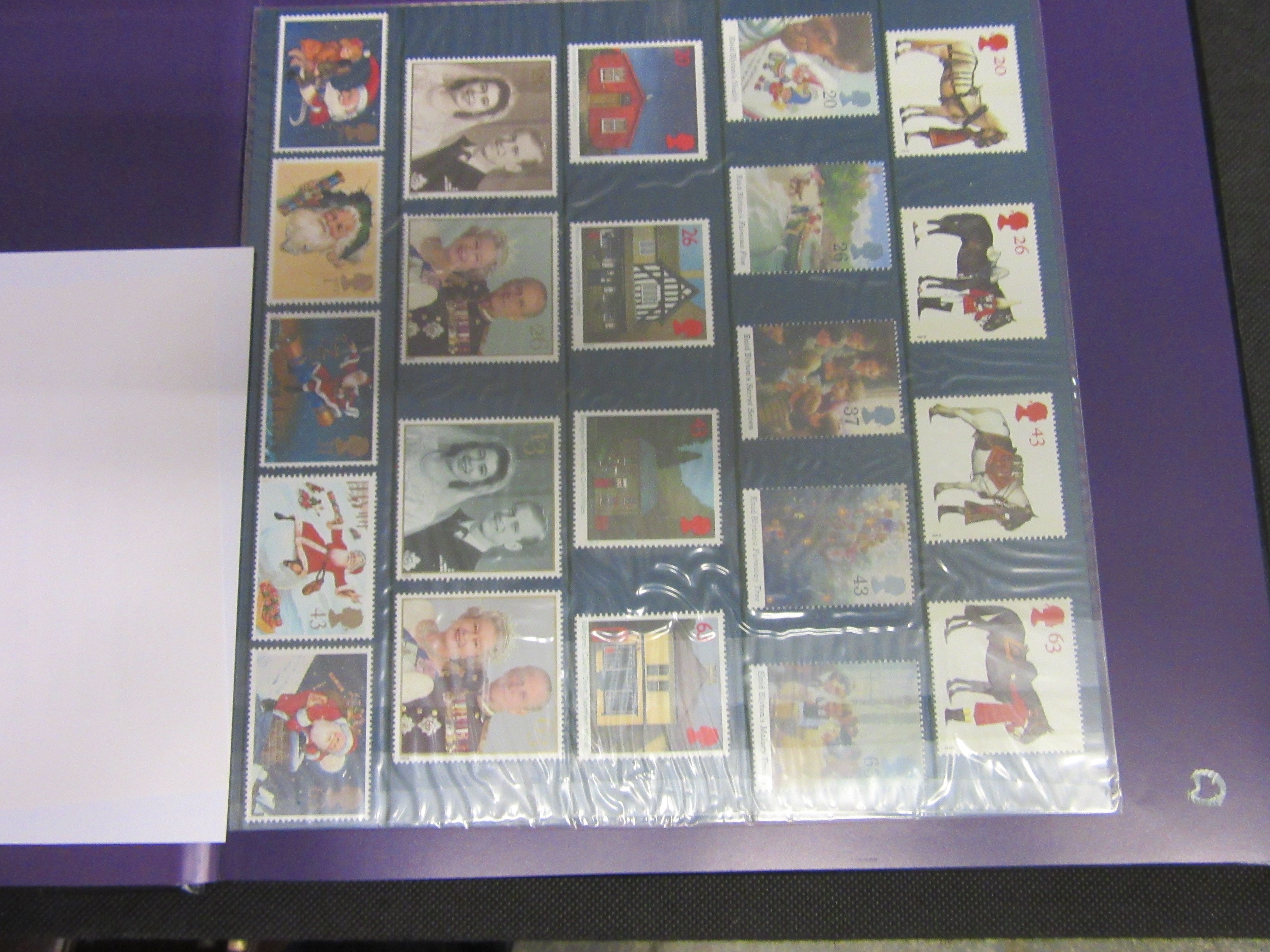 FOUR ROYAL MAIL SPECIAL STAMP ALBUMS 1998-2000 Image