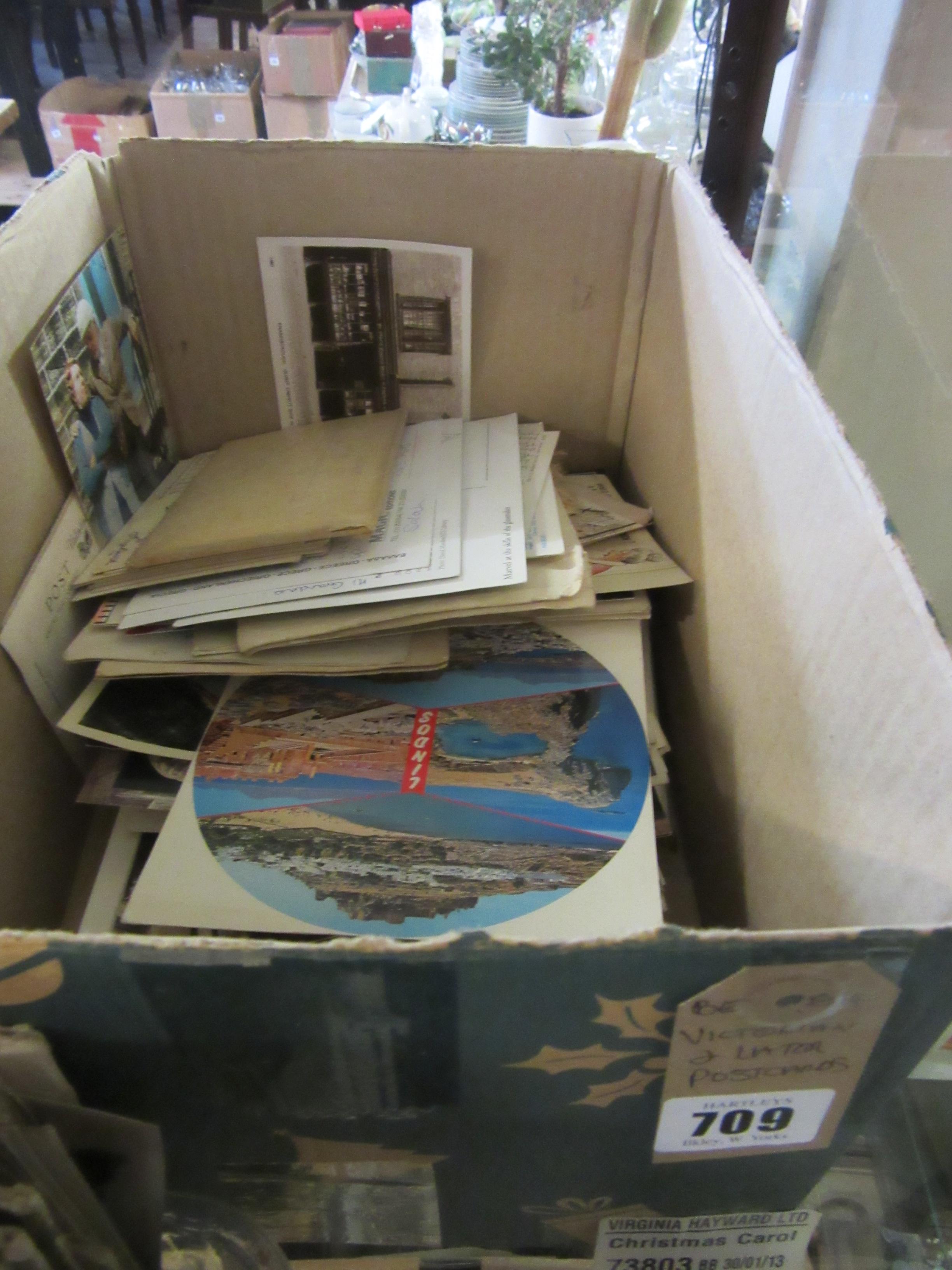 VICTORIAN AND LATER POSTCARDS Image