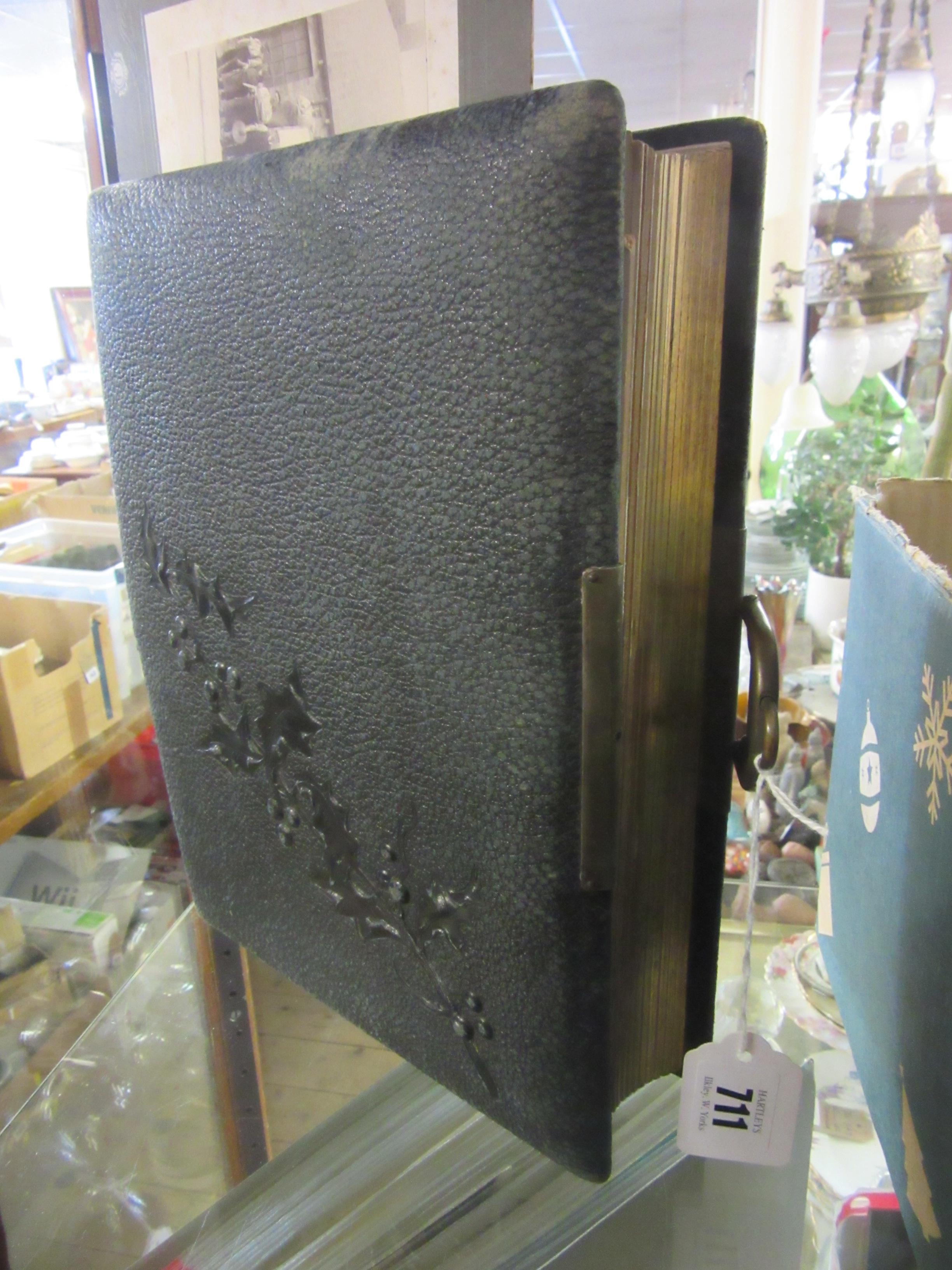 VICTORIAN PHOTO ALBUM INCLUDING MOUNTAIN & CO. OF KEIGHLEY COMPANY IMAGE Image