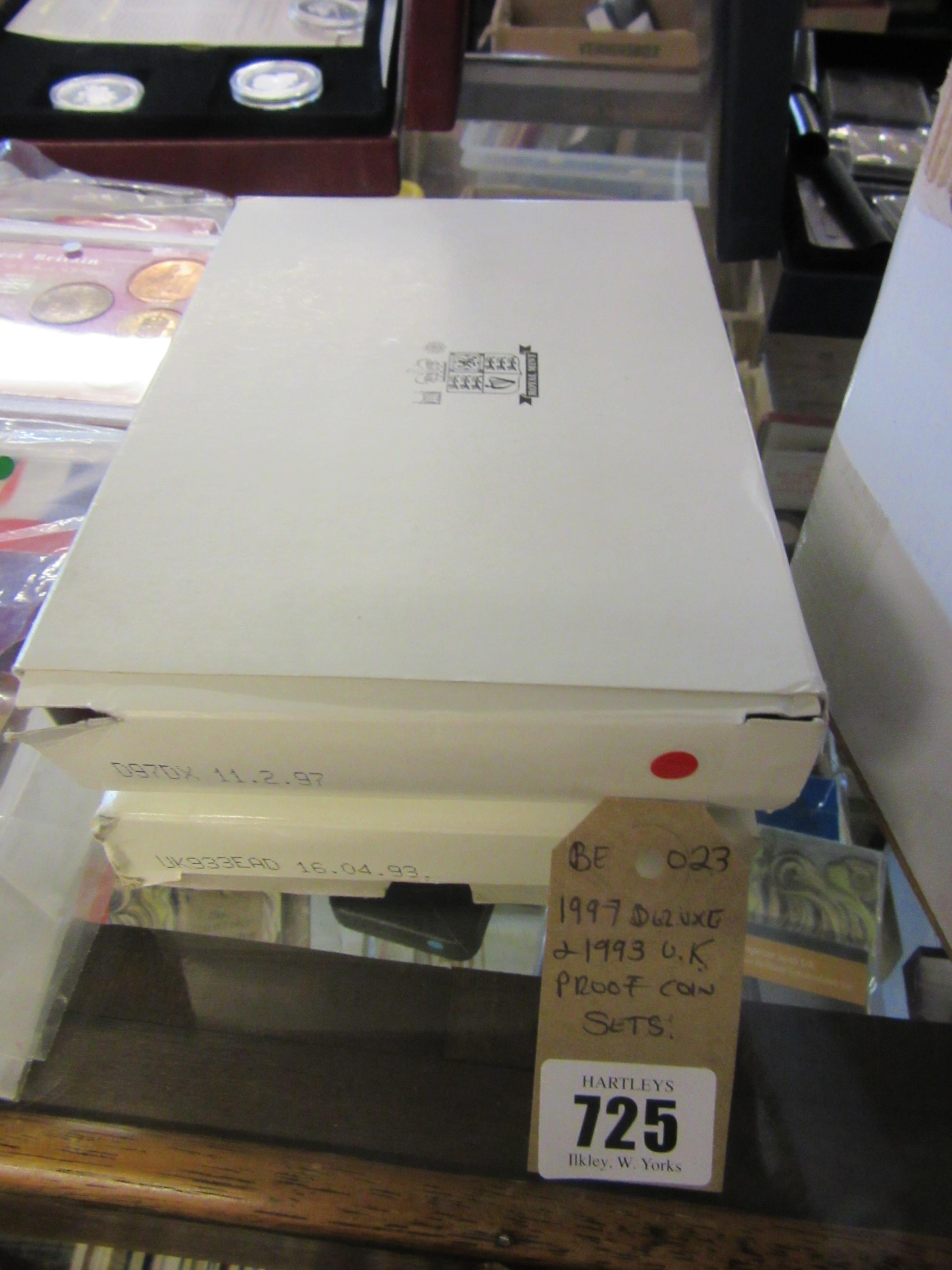 1997 AND 1993 UK PROOF COIN SETS Image