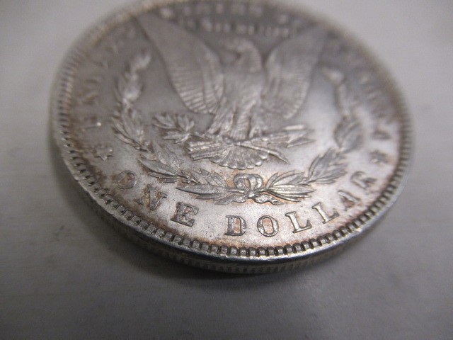 1886 SILVER DOLLAR AND OTHER US COINS Image
