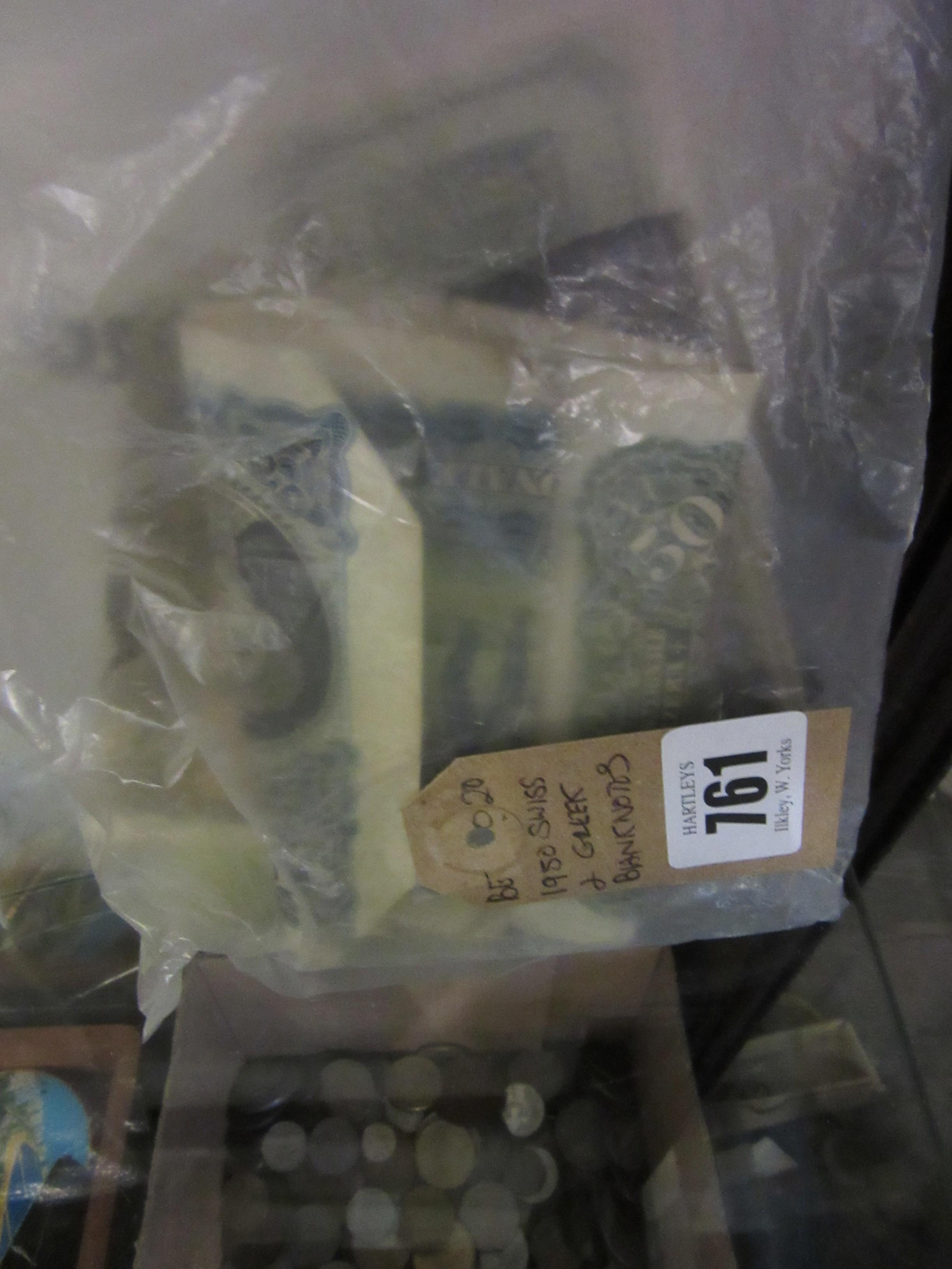 1950S SWISS BANK NOTES ETC Image