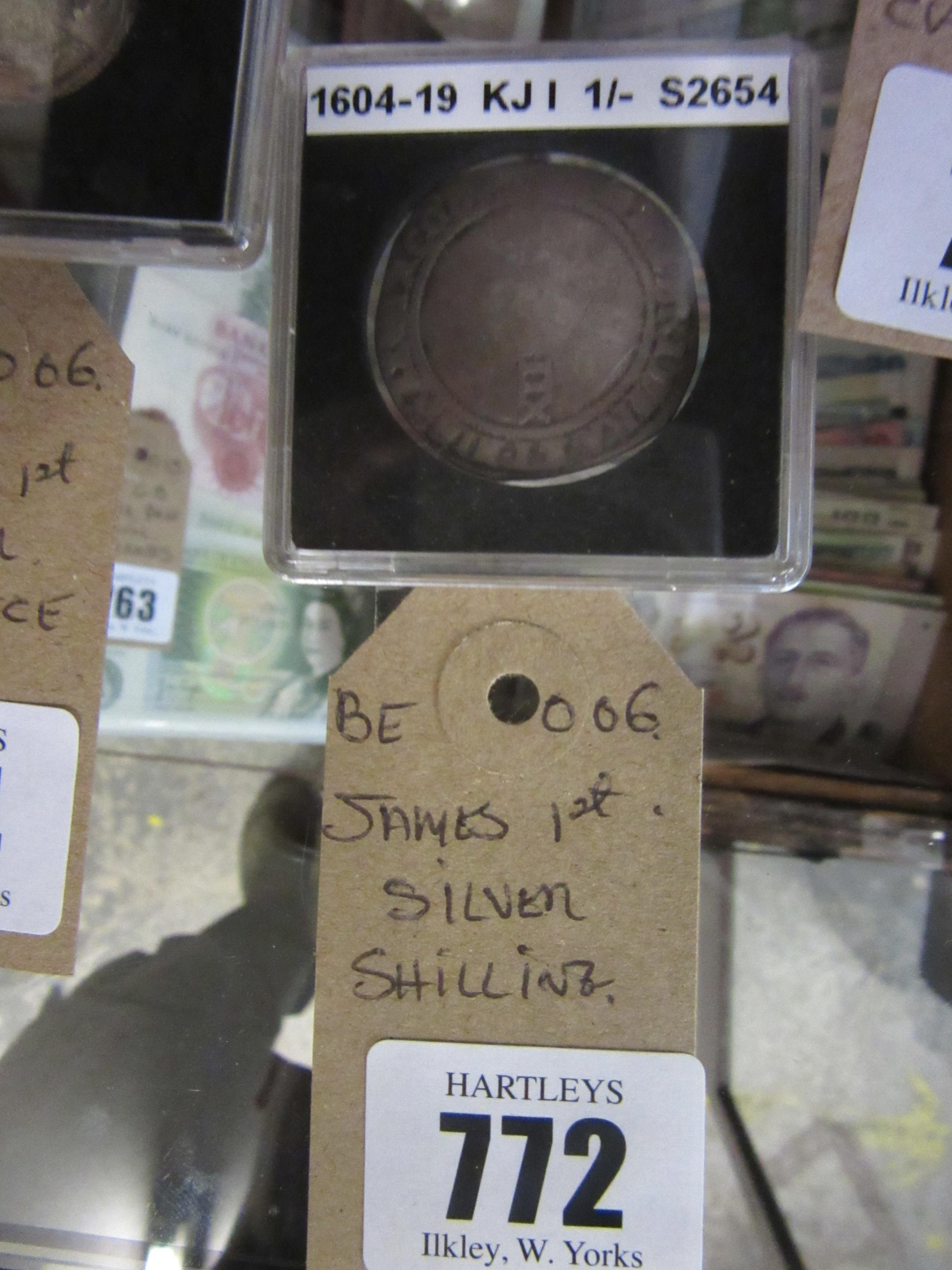 JAMES I SILVER SHILLING Image