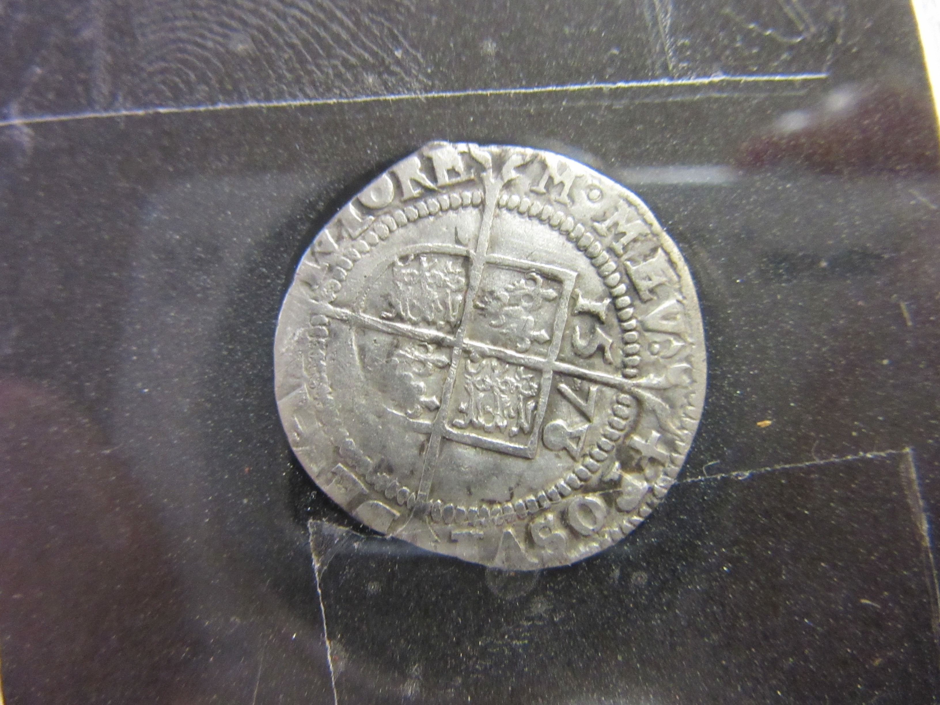 ELIZABETH I BRITISH SILVER FOURPENCE AND 1578 THREEPENCE Image