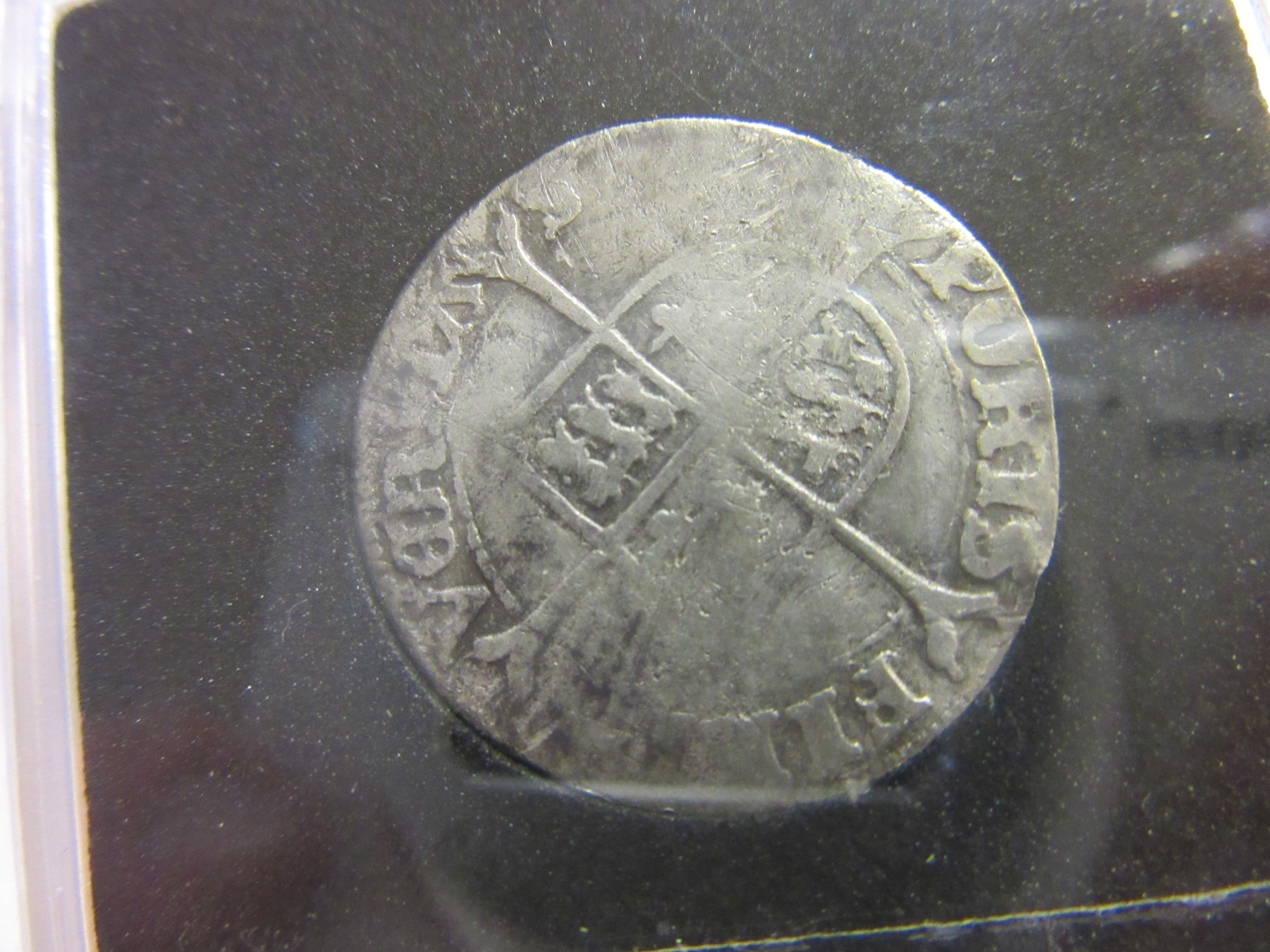 ELIZABETH I BRITISH SILVER FOURPENCE AND 1578 THREEPENCE Image