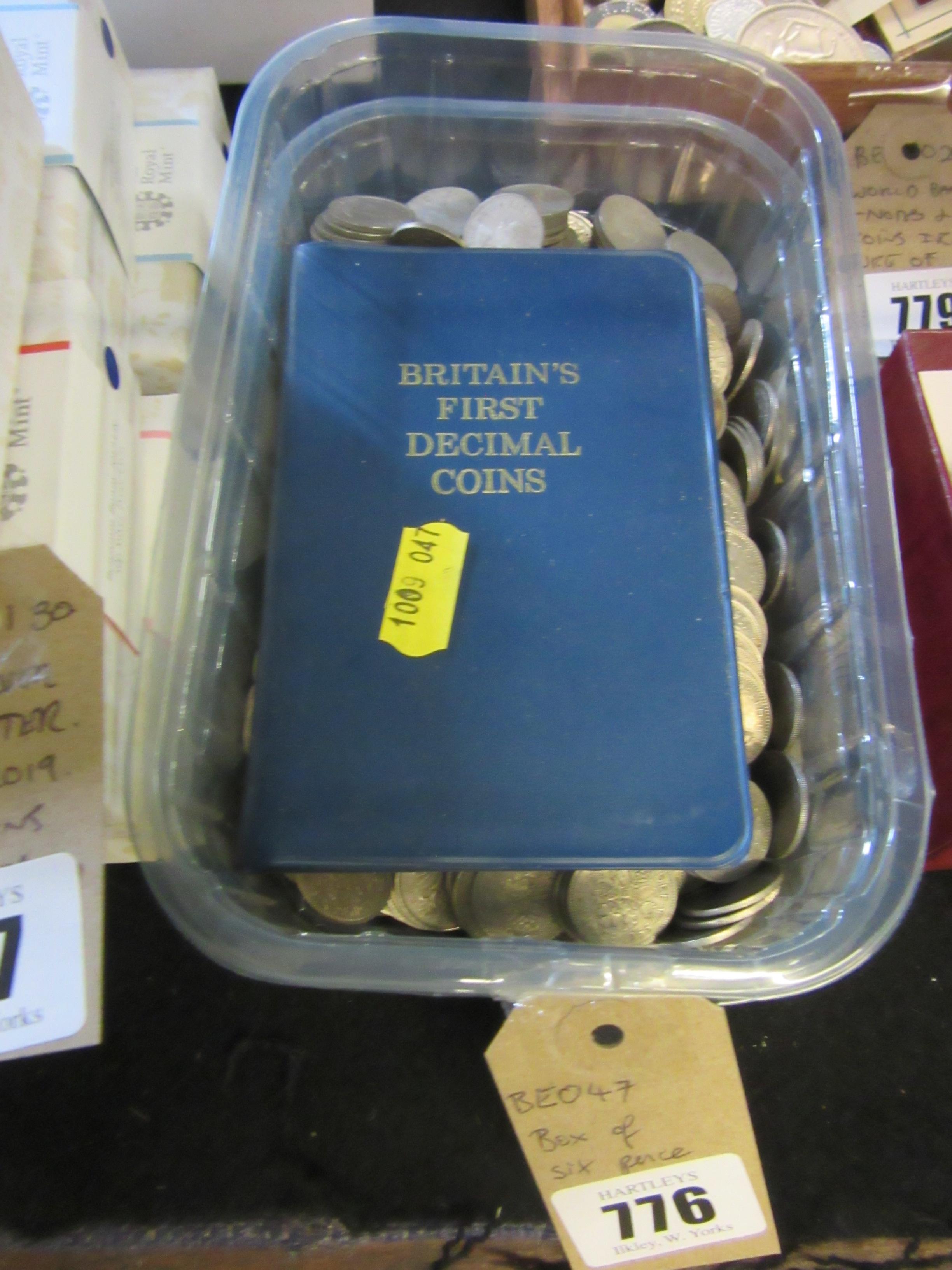 BOX OF SIXPENCES ETC Image