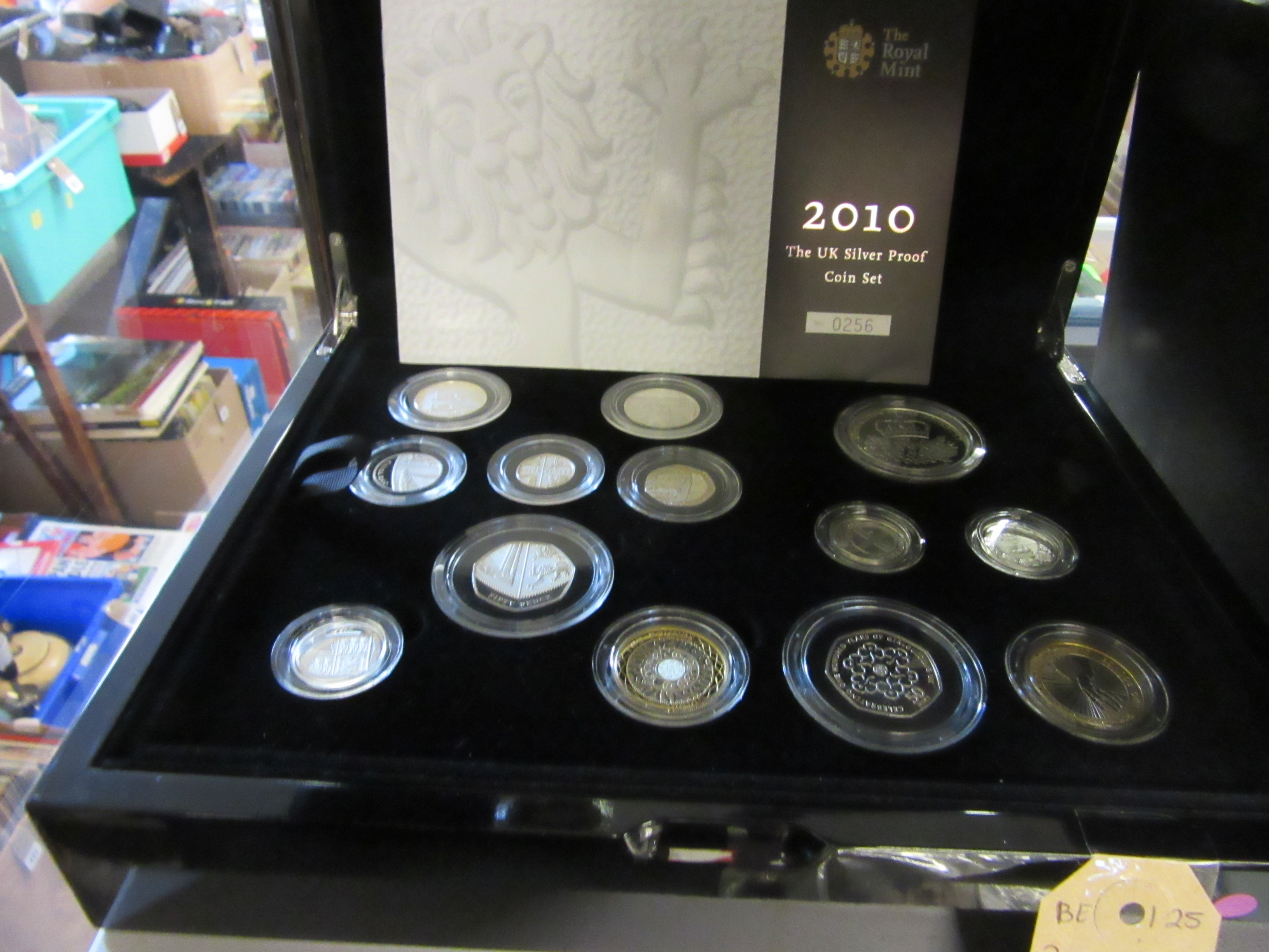 2010 SILVER UK PROOF THIRTEEN COIN SET Image