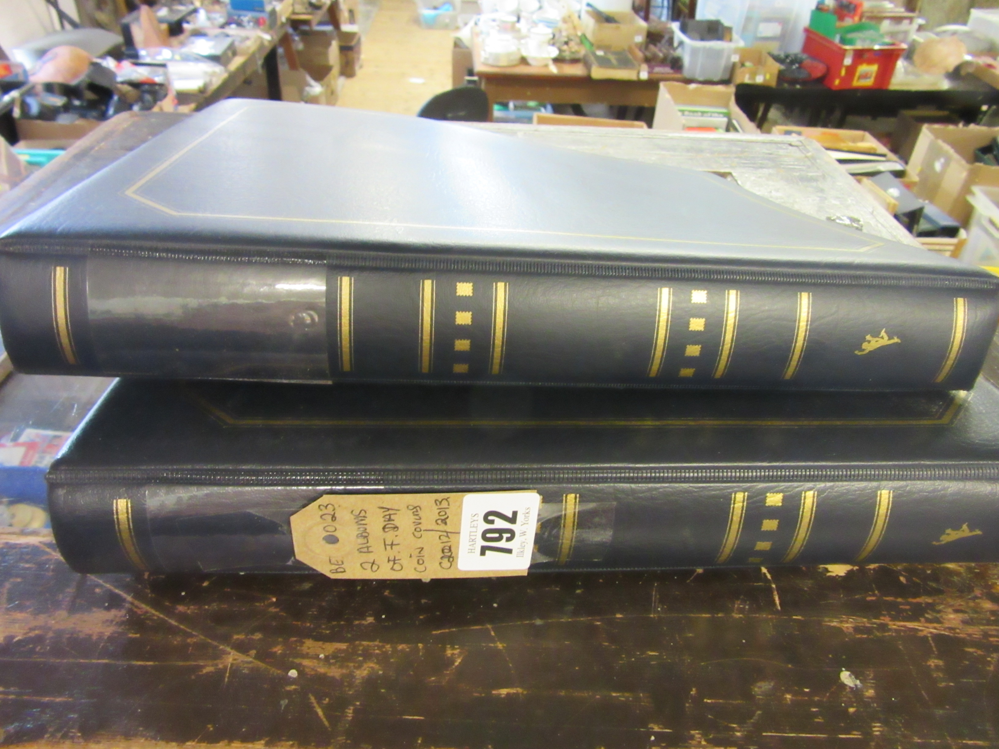 TWO ALBUMS OF FIRST DAY COIN COVERS 2011-2012 Image