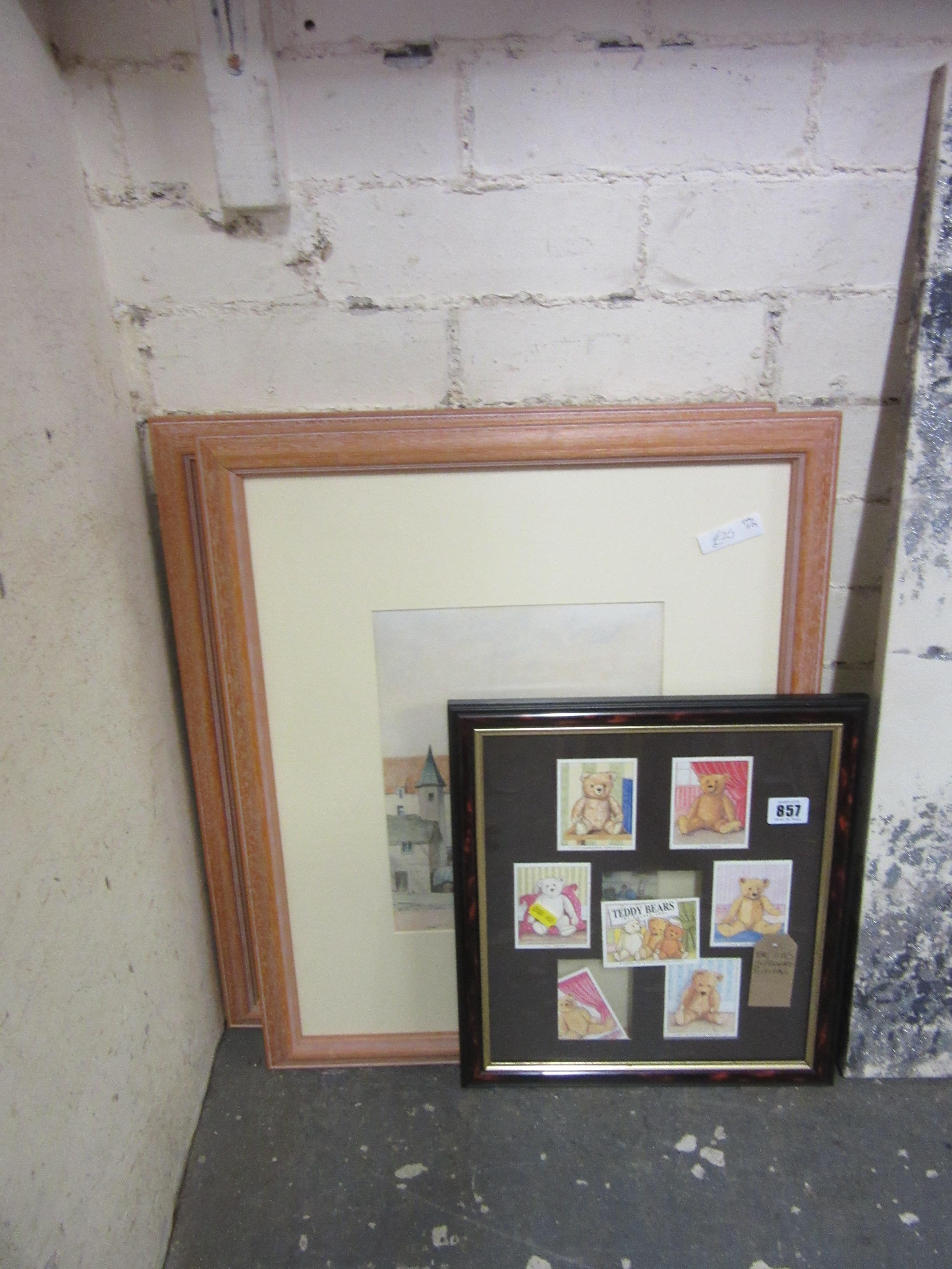 THREE FRAMED PICTURES Image