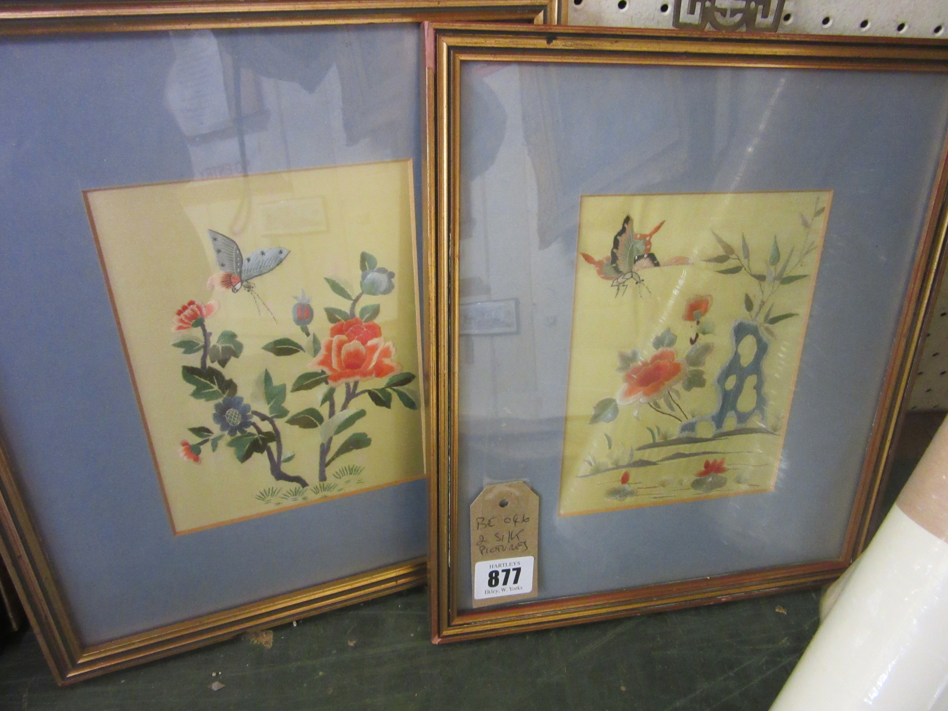 TWO SILK PICTURES Image