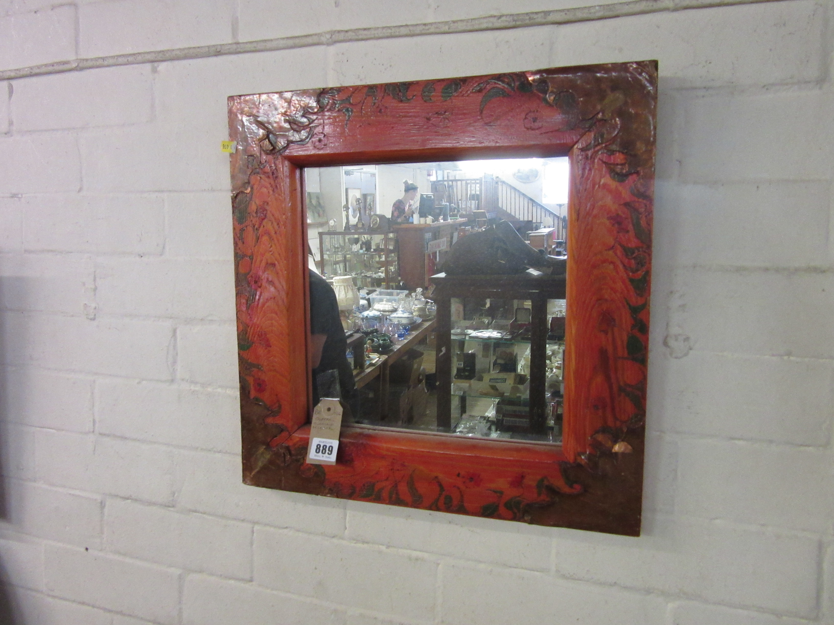 COPPER OVERLAID MIRROR Image