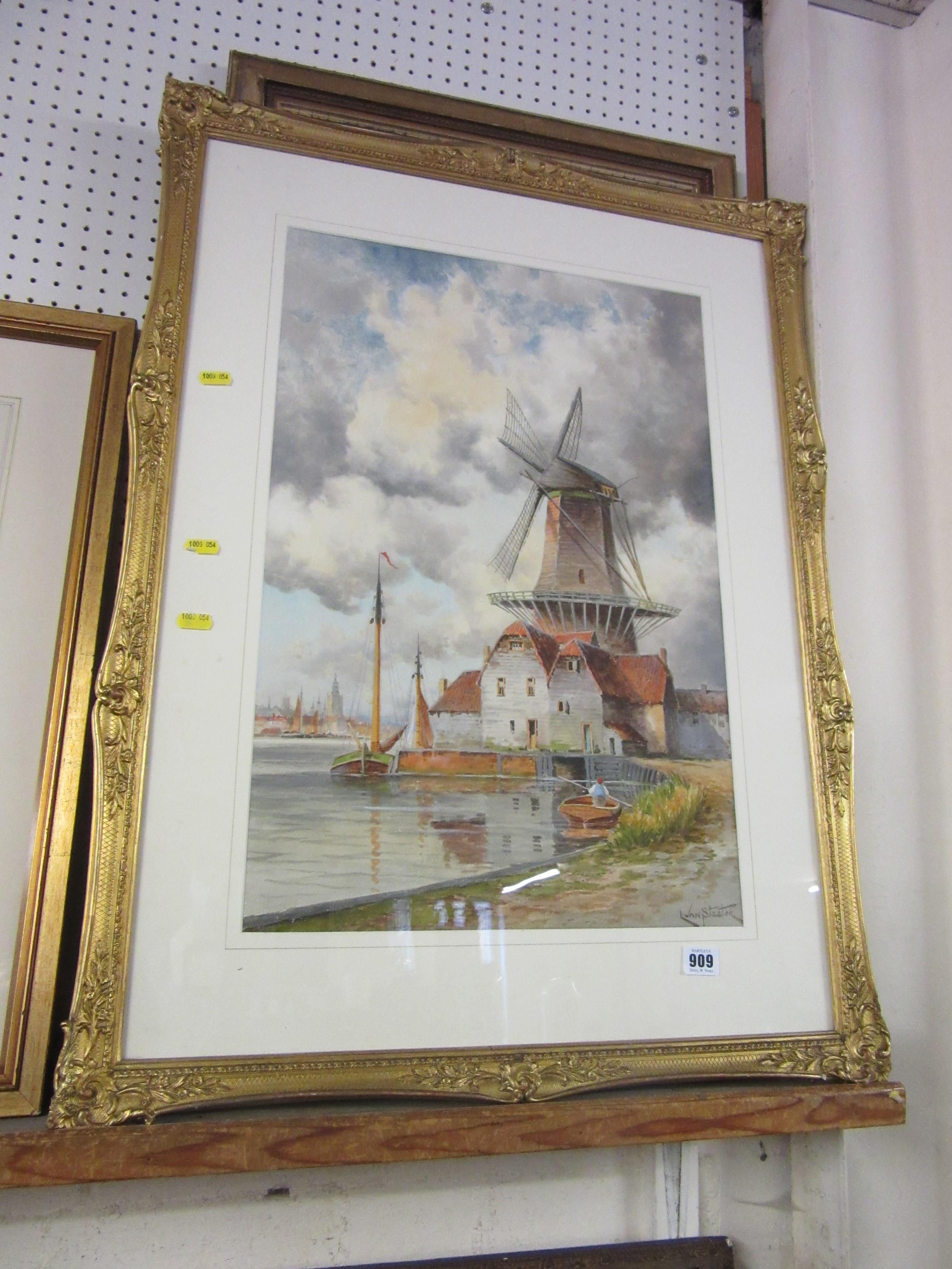 TWO GILT FRAMED PICTURES Image