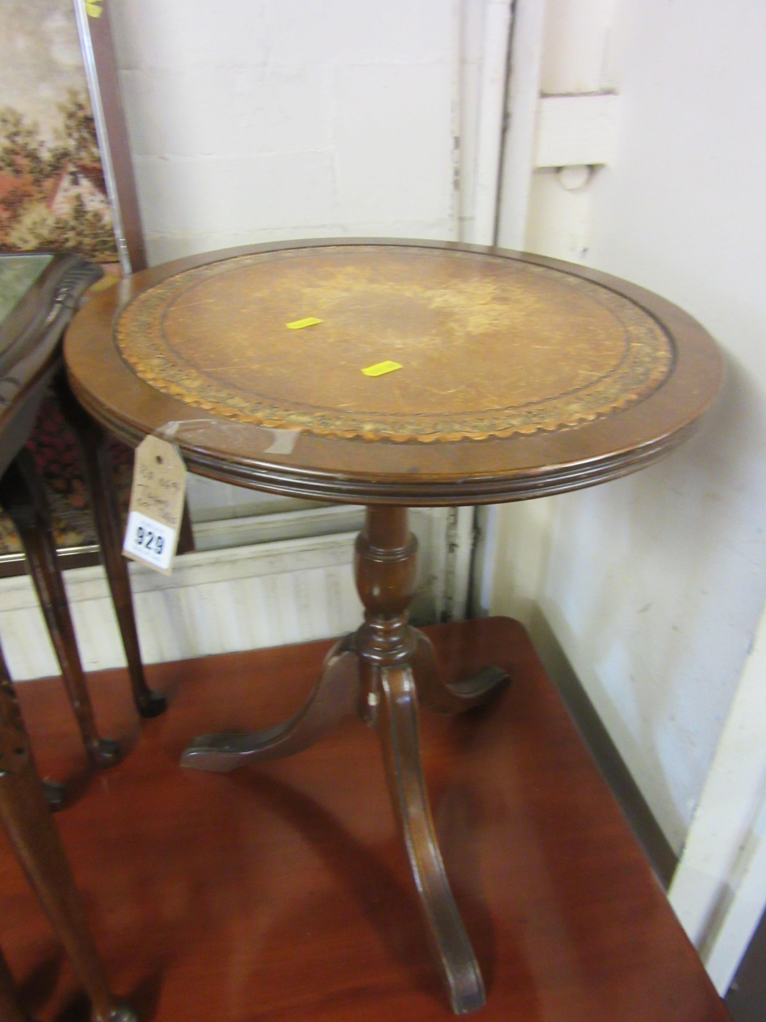 TRIPOD OCCASIONAL TABLE Image