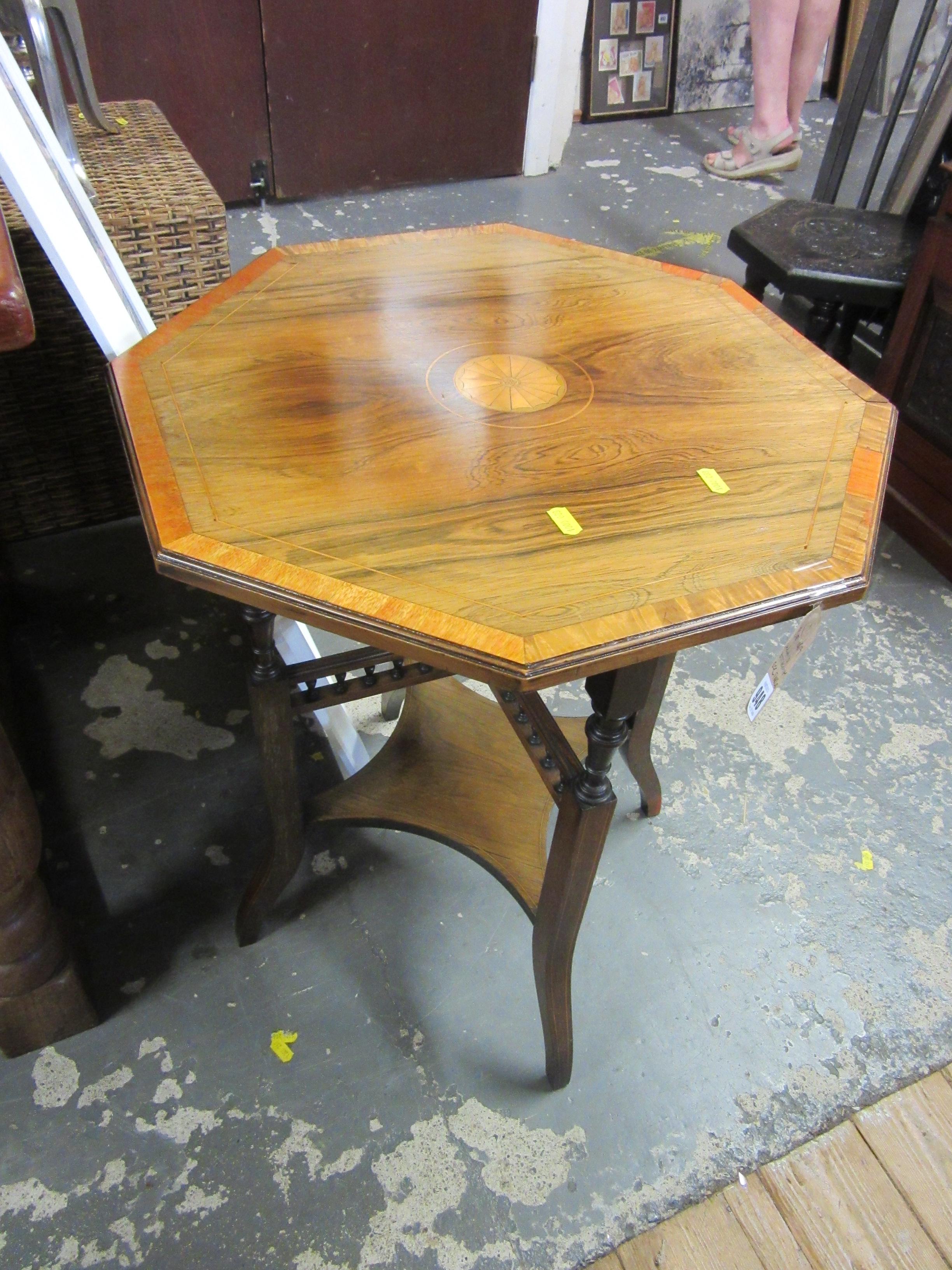 INLAID OCCASIONAL TABLE Image