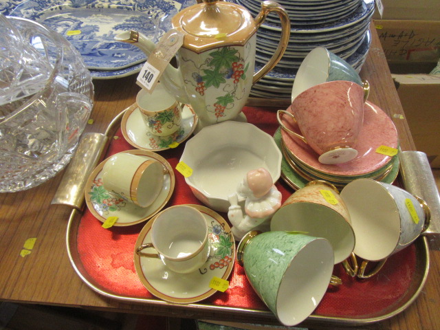 TRAY OF CERAMICS Image